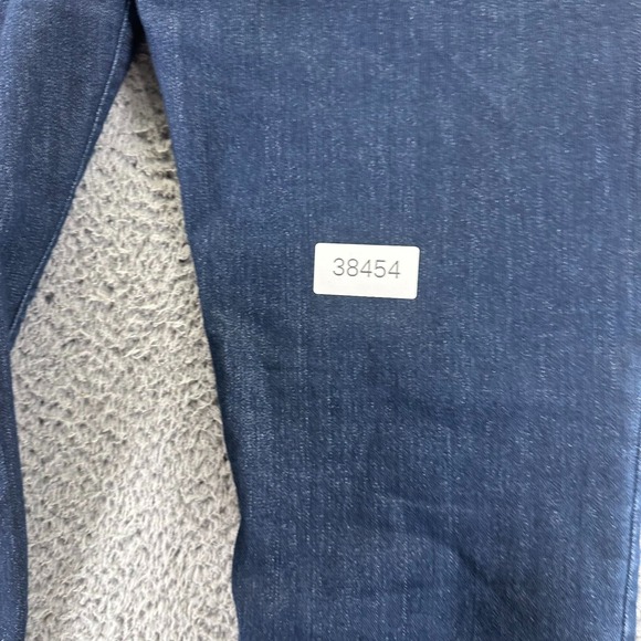 Westport Signature Jeans Womens 10 Blue Cotton Denim Straight Workwear Stretch - Picture 10 of 10